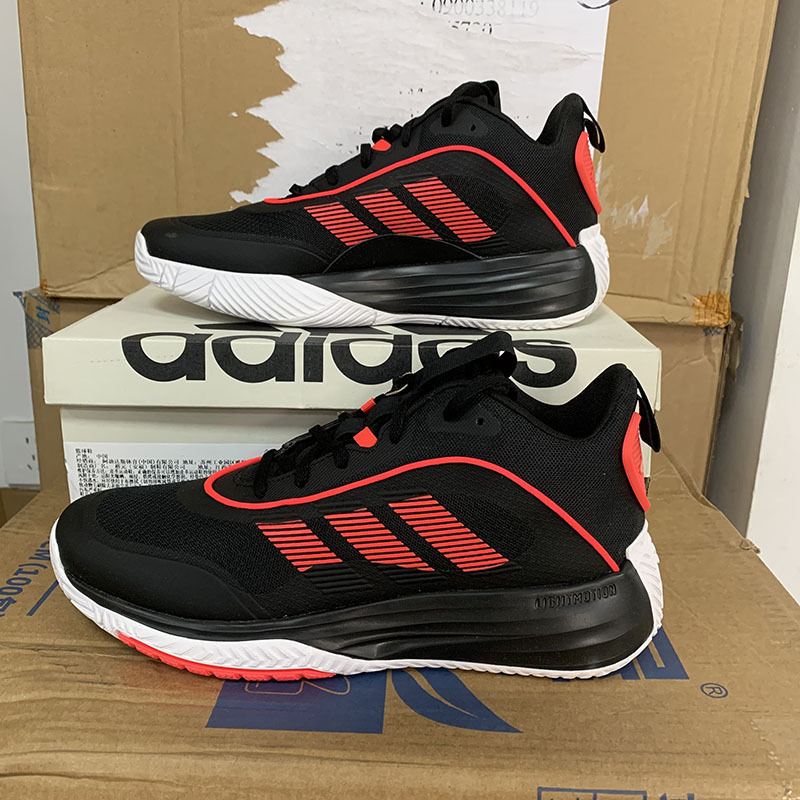 Adidas/Adidas Official Authentic Ownthegame Men's Practical Mid-High Top Basketball Shoes Jr6673