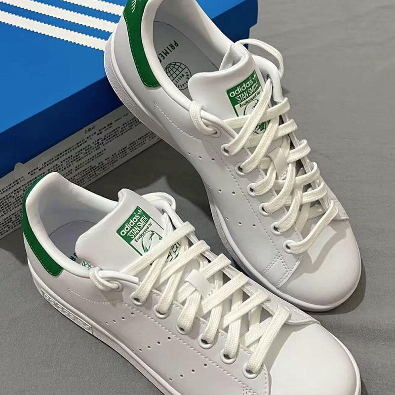 Adidas/Adidas Trefoil Stan Smith Women's Retro Green Tail Casual Sneakers Q47226