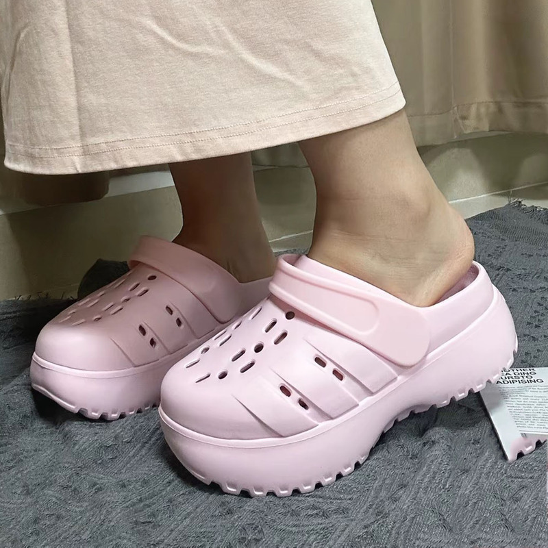 Adidas/Adidas Official Genuine Adilette Women's Thick-Soled Easy-To-Wear and Wear-Resistant Slippers Jr2626