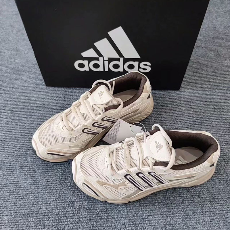 Adidas Genuine Casual Shoes for Men and Women Temper Run Retro Fashion Mesh Sports Dad Shoes Jr9560