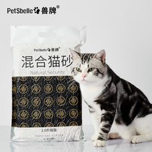 【兽牌】豆腐混合猫砂膨润土6L