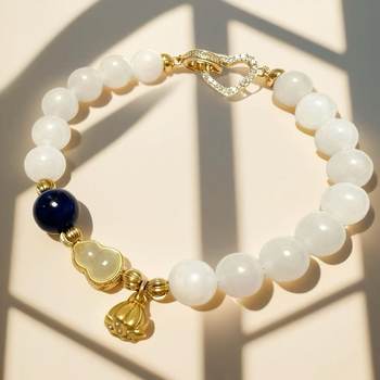 Natural hotan jade bracelet for women designer style