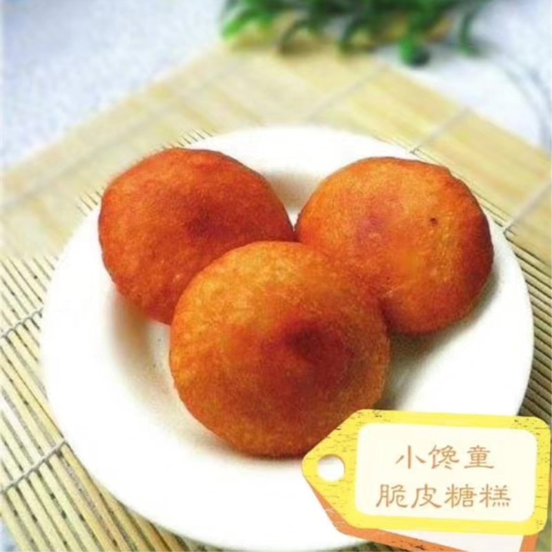 Crispy sugar pastry fried snack 100 Frozen Semi-finished Products Handbread Porridge Refreshment Cafeteria Breakfast Commercial