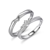 Лимонная желтая пара кольцо 44