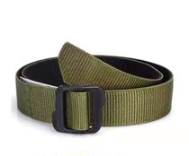Double-sided two-color tactical belt outdoor nylon mens and womens sports training Belt