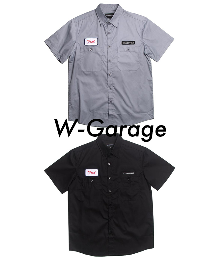 godandfamous fred workshirt jersey short sleeve dead fly bike gaf