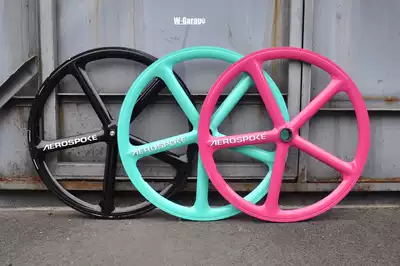 WGarage aerospoke as 5 knife wheel field dead flying bicycle wheel set 5 knife wheel