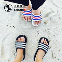 Shang Shang Adidas Duramo Slide Classic Ba Bars Dép thể thao không thấm nước U43664 G15892 dép nike jordan