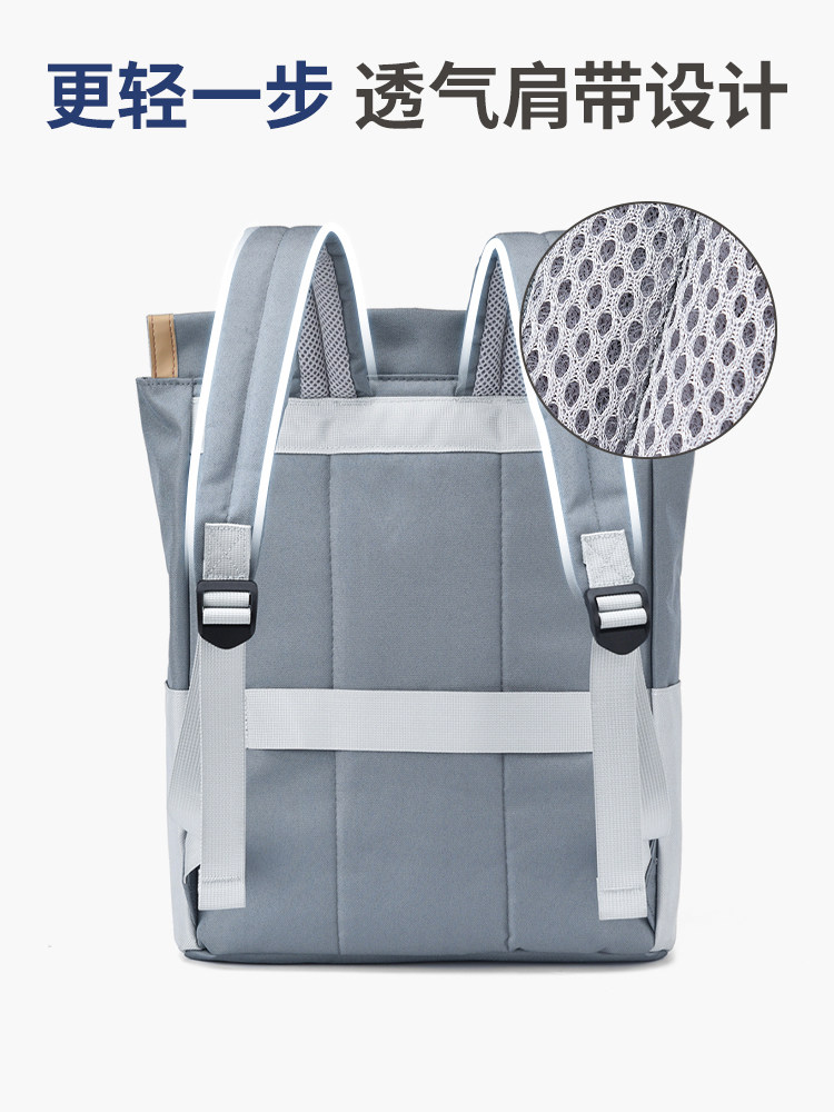 Hand-Held School Bag for Primary and Middle School Students, 2025 New Model, Large Capacity Backpack for Boys and Girls, Tutoring Bag, Cram School Backpack