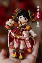 A mushroom sauce novice recommends crochet doll diy material package persimmon persimmon shunyi-Zhu Yan Lace birthday gift