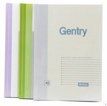 Wei Sheng A5 foot page Hard leather notepad notepad Daily remember this Business succinct cover Random Take