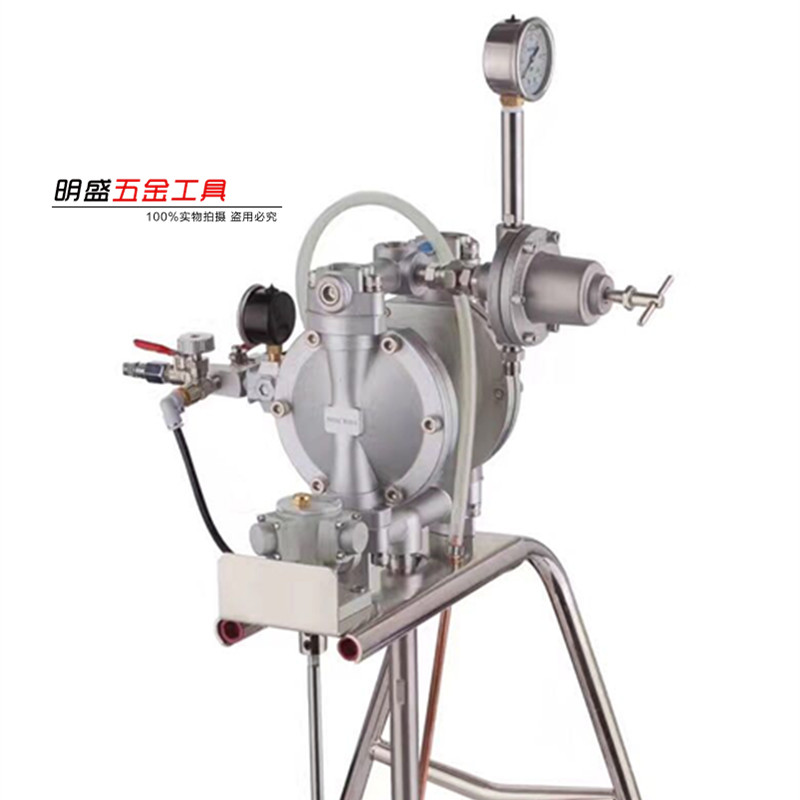 Original Wolf king pneumatic diaphragm pump pump Paint pump Paint pump warranty for one year with stirring function