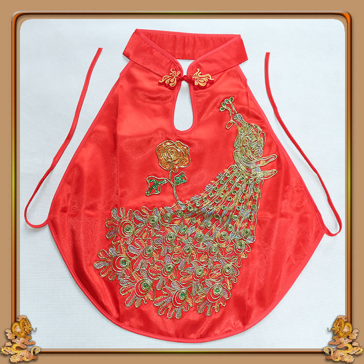 Dành cho người lớn tạp dề ladies phong cách dân tộc Trung Quốc phong cách sườn xám cổ áo sexy đen đỏ tạp dề đồ lót đồ ngủ bộ quan ao yem 
