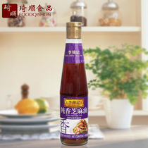 Li Jinkee Pure Sesame Sesame Oil 410ml pure sesame press aroma intense and cool and mixed cooking hot pot seasoning sesame oil