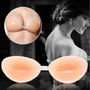 Silicone vô hình dán ngực cô dâu đám cưới tập hợp dày ngực lớn siêu mỏng hình ảnh bơi ngực ngực nhỏ không có dấu vết núm vú