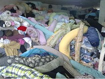 Cloth polyester cotton cotton polyester bulk knitted fabric clothing cloth head homemade sofa cover bed headgear curtain fabric