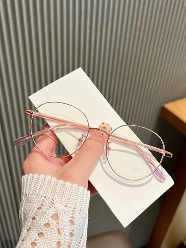 Cula Kinel Anti -Blue Light Glasses женский простые артефакты круглый лицо Большая карка