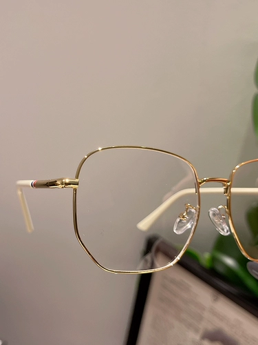 Cula Kinel Golden Simpan Border Border Anti -Blue Lightses Male Su Yan Chao Многосторонние очки миопий