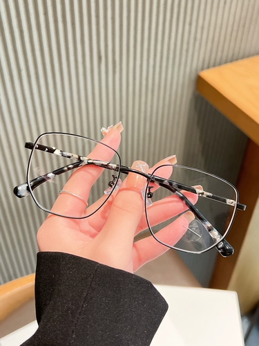 Cula Kinel Корейский анти -мыл -бел -бокал женский приливный артефакт круглый лицевая поверхность Большая рама.