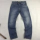 Cotton nguyên chất giặt quần jean trắng cũ thẳng quần jeans đường phố giản dị đơn giản chân mỏng quần nam