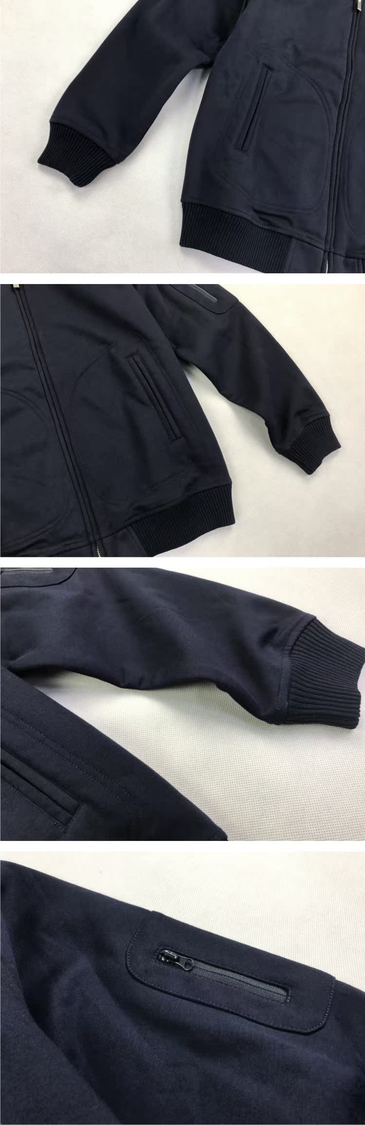 Ngụy trang Bóng chày Không quân Pilot Tooling Cotton Áo có cổ áo nam áo bomber nam