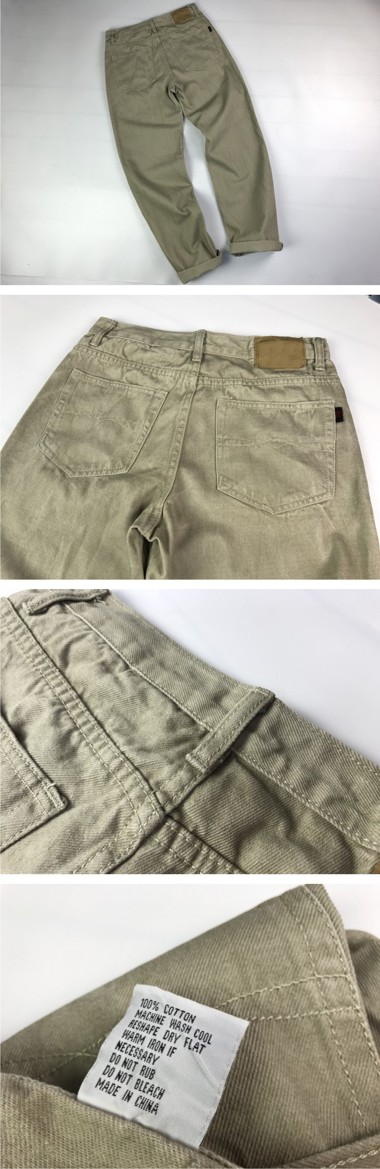 Quần áo bảo hộ lao động quần dày thoải mái cotton giặt twill dày châu Âu và Hoa Kỳ đơn giản nam lỏng quần XL nam quần jean nam cao cấp