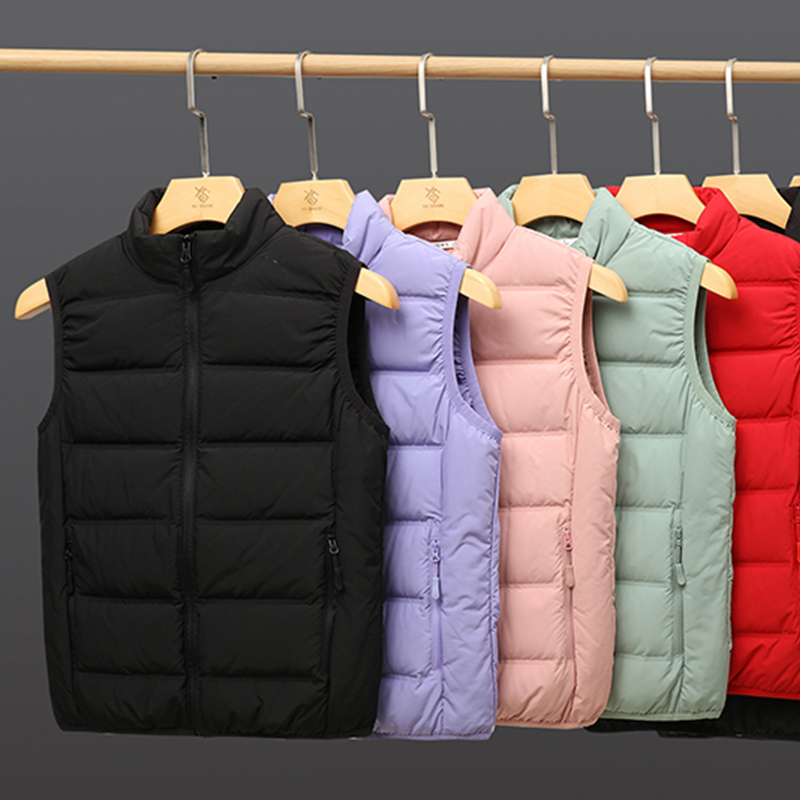 2025 New down Vest for Men and Women, Autumn and Winter Sports Vest, Couple Style, Thickened Warm Stand-Up Collar Jacket 2025 New down Vest for Men and Women, Autumn and Winter Sports Vest, Couple Style, Thickened Warm Stand-Up Collar Jacket