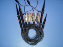The oscilloscope probe is built up to PC-54