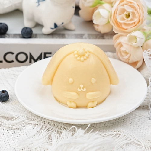 Трехмерный кролик, форма, мультяшный пищевой силикон, мусс, кот