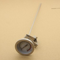 Fryer thermometer stainless steel oil temperature gauge frying thermometer frying oven thermometer with clip