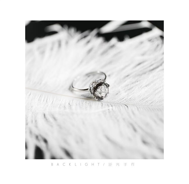 Đèn nền / tự làm cho bé tóc bé sơ sinh tóc bé lưu niệm tự làm vương miện sterling bạc nhẫn vật liệu gói - Quà lưu niệm cho bé / Sản phẩm cá nhân quà trung thu cho bé