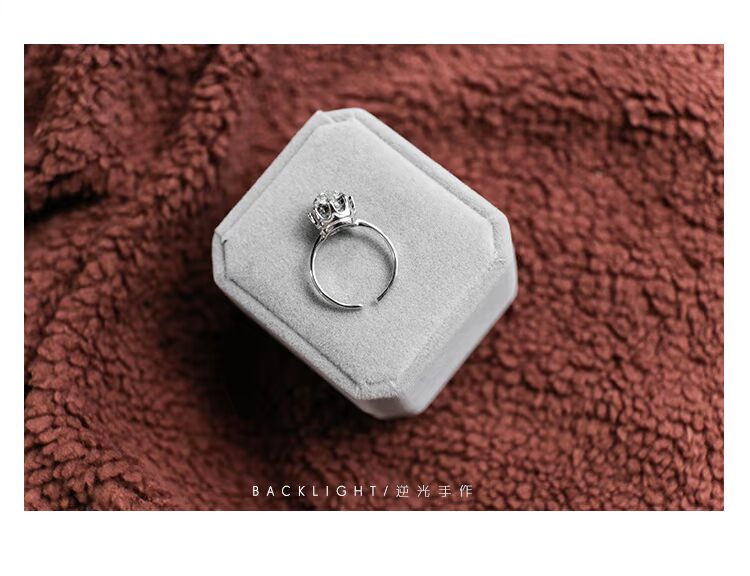Đèn nền / tự làm cho bé tóc bé sơ sinh tóc bé lưu niệm tự làm vương miện sterling bạc nhẫn vật liệu gói - Quà lưu niệm cho bé / Sản phẩm cá nhân quà trung thu cho bé