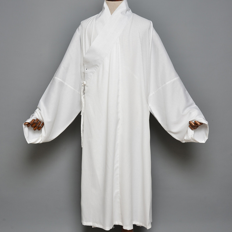 Zhiyue Mingzhi Hanfu Inner Layering Shirt Can Be Paired with Taoist Robes, Round-Neck Robes, Straight Robes, Unisex Cross-Collar Mid-Length Shirts, in Stock Zhiyue Mingzhi Hanfu Inner Layering Shirt Can Be Paired with Taoist Robes, Round-Neck Robes, Straight Robes, Unisex Cross-Collar Mid-Length Shirts, in Stock