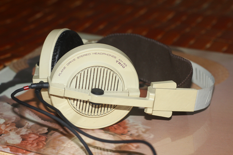 Collection non-selling products:Tianle Kenwood KENWOOD KH-85 classic flat static magnetic headset