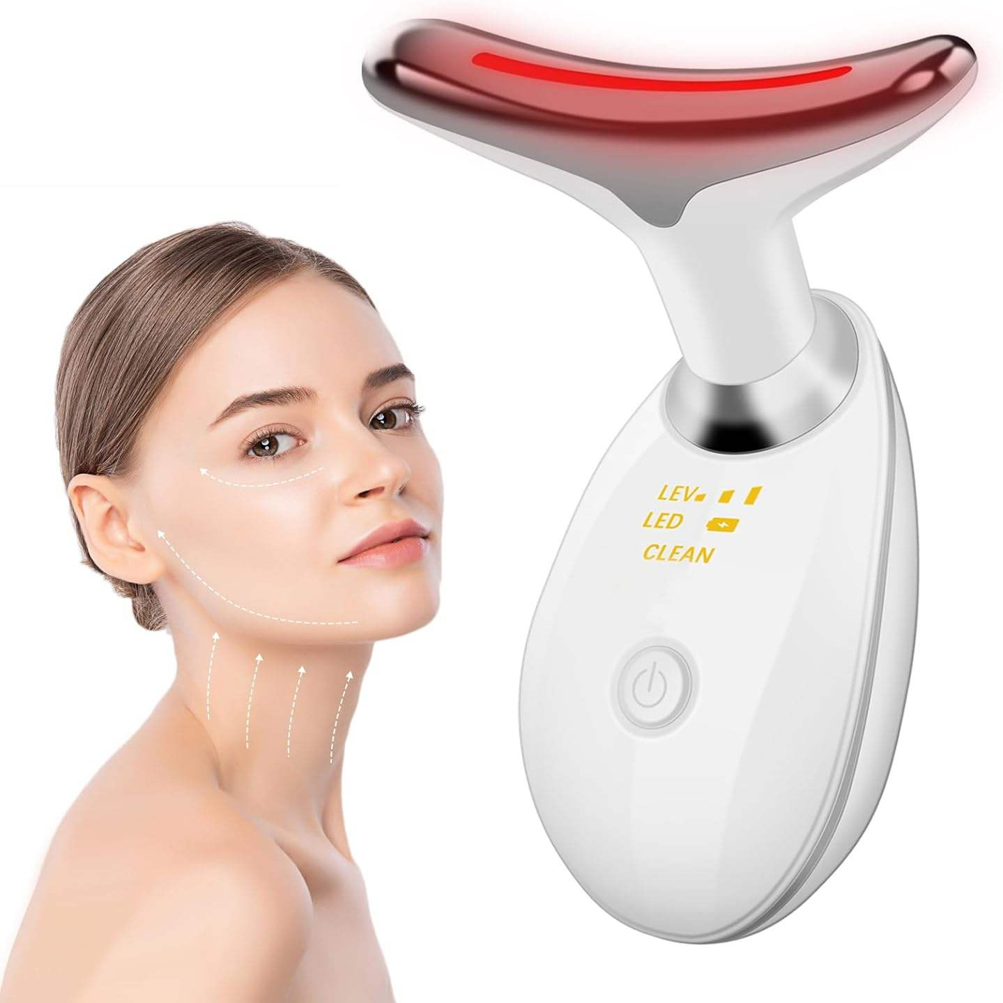 Massager Red Light Therapy Massager Device for Face Neck