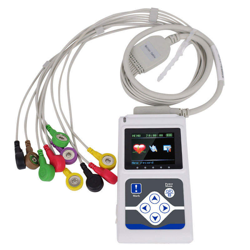TLC5000 12Channels ECG Holter Monitor, ECG Record Holter EKG