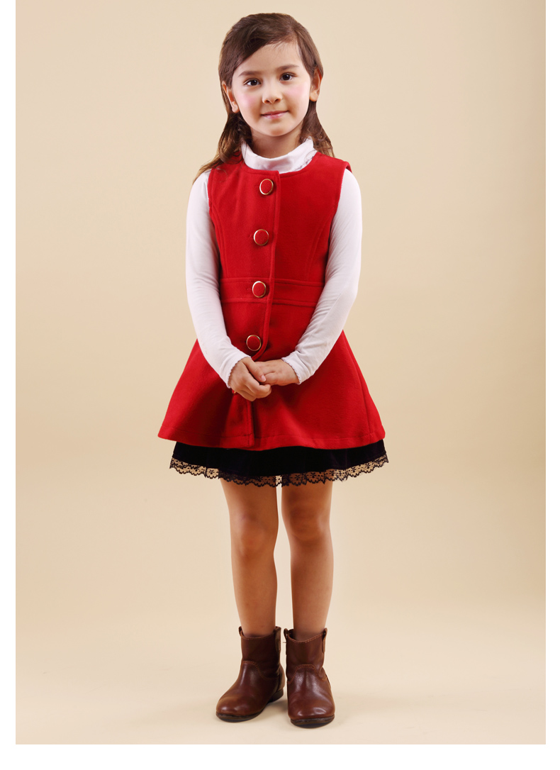 Manteau pour fille en fibre - Ref 2161983 Image 14