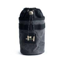 Каменная черная масляная восковая ткань (черная нейлоновая подкладка) Пятно