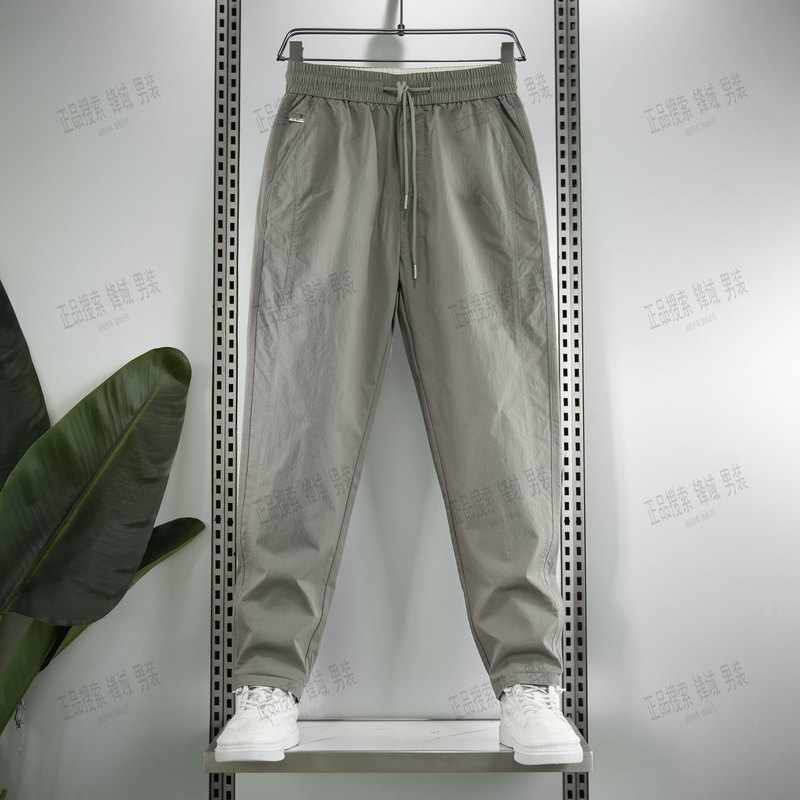 Summer New Style Men's Versatile Trendy Breathable Loose Straight-Leg Outdoor Commuting Youth Sports Quick-Dry Casual Pants
