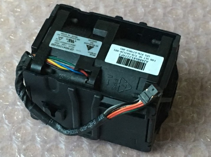 HP DL160 G8 server fan 663120-001 677059-001 GFM0412SS-BB33 