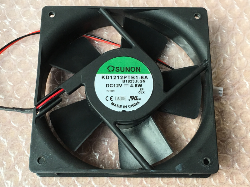 Original SUNON sunon KD1212PTB1-6A 12V 4 8W 12025 12CM chassis cooling fan