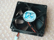 Original Xinruilian RDH8025B1 12V 0 23A 8025 8cm 2-wire silent cooling fan