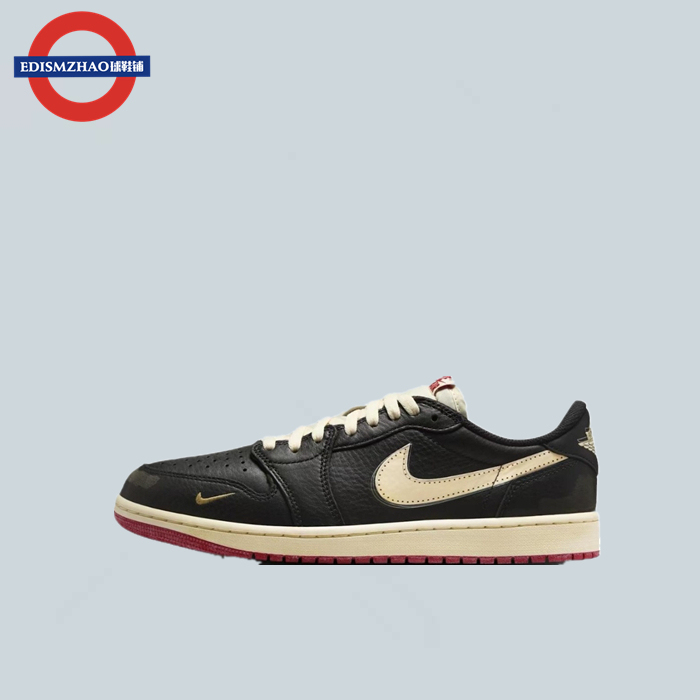Nigel Sylvester X Air Jordan 1 Aj1 Low-Top Retro Basketball Shoes Ib8958-001