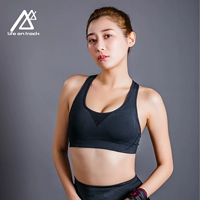 Đồ lót thể thao nữ mạnh mẽ chống sốc tập hợp áo ngực kiểu áo lót chạy thể dục đồ lót hỗ trợ cao áo ngực thể thao áo khoác gym
