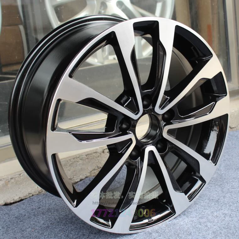 Thích hợp cho bánh xe Fiat Feixiang Vành hợp kim nhôm Feixiang 16 inch 17 inch nguyên bản sửa đổi Zhiyue mới mâm ô tô đẹp mâm xe oto 16 inch