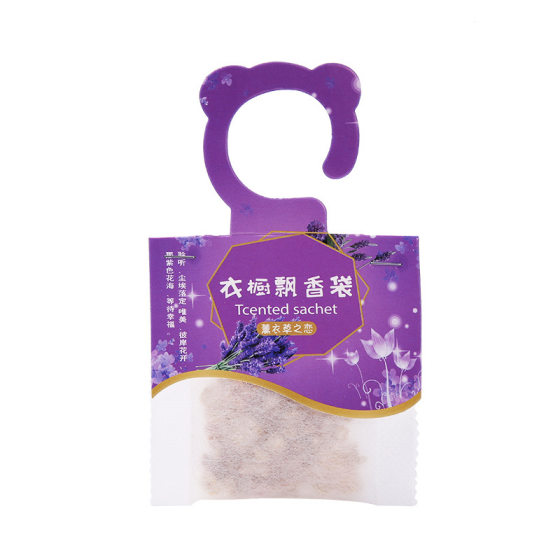 Wardrobe deodorizing sachet, long-lasting wardrobe fragrance bag, lavender sachet, shoe deodorizing and deodorizing car sachet