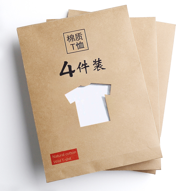 4件套男女装T恤纯色半袖上衣体恤-秒客网