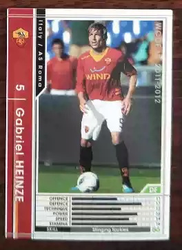 PANINI WCCF Caheinze Argentina Rome (Football C)