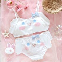 Yugui dog underwear small chest student development period girl cute cartoon rabbit ears vest without steel ring tube top suit