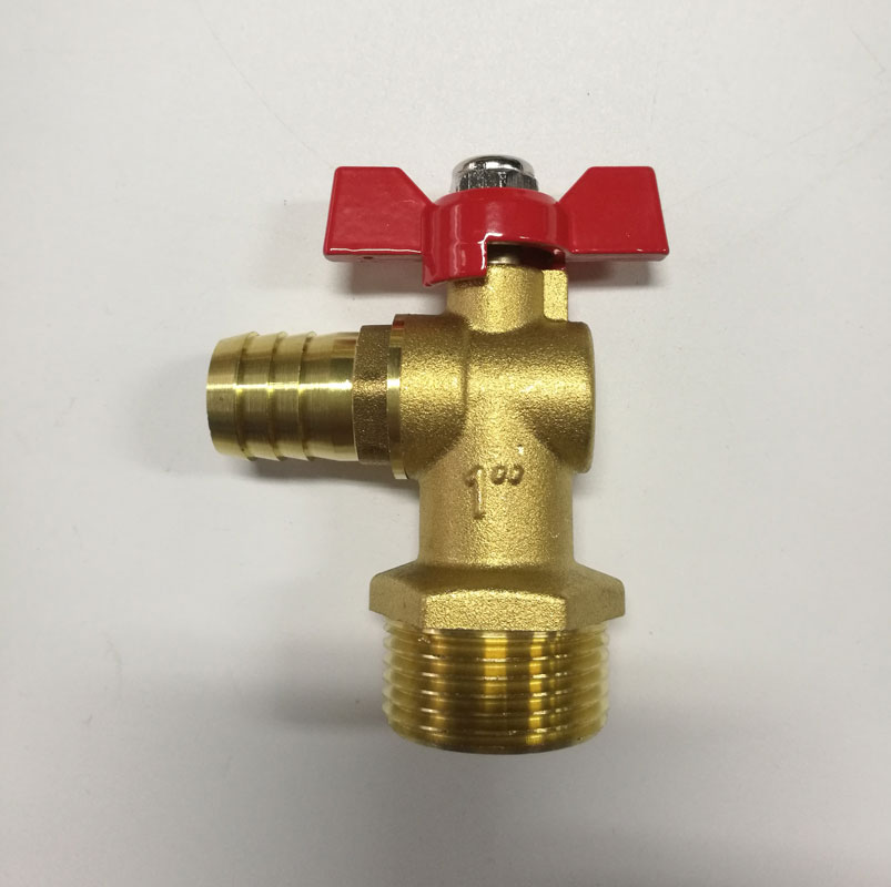 Fire Roll Disc Ball Valve 1 Inch DN25 Fire Hydrant Tee Ball Valve Copper Triangle Valve Roll Angle Seat Valve